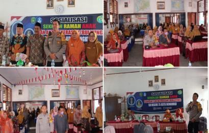 Kapolsek Kampung Melayu Sampaikan Sosialisasi Anti Bulyying di SDN 75 Kota Bengkulu