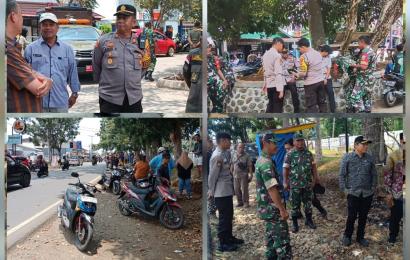 Polsek Muara Bangkahulu Amankan Penertiban Pedagang Kaki Lima di Unib Belakang