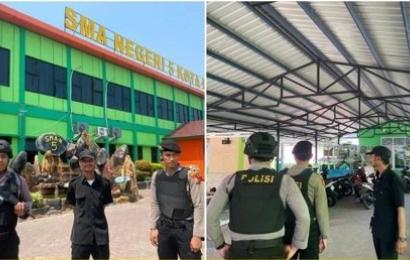 Cegah Gangguan 3C, Sat Samapata Polresta Bengkulu Patroli di SMAN 05 dan Kantor DPRD Provinsi