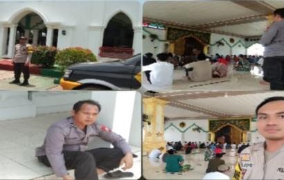 Berikan Rasa Aman Kepada Umat Muslim, Personel Polsek Selebar Patroli Pengamanan Salat Jumat 