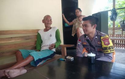 Tingkatkan Pengawasan, Bhabinkamtibmas Polsek Seginim Sambang DDS dan Dialogis