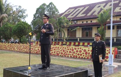Polres Lebong Gelar Upacara Peringatan Hari Sumpah Pemuda