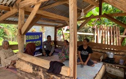 Polsek Kedurang Gelar Minggu Kasih di Desa Air Sulau 