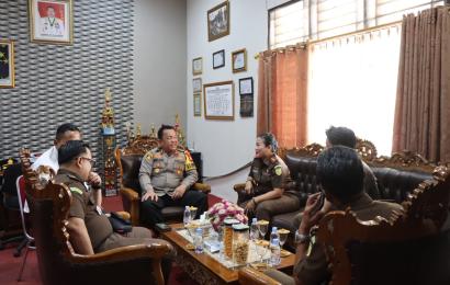 Kajari Lebong Silaturahmi ke Polres Lebong