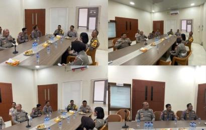 Polresta Bengkulu Gelar Rapat Supervisi Bid Ops Subdit Standar Cegah dan Tindak Ditkamsel Korlantas