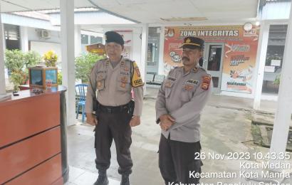 Jelang Masa Kampanye, Sat Samapta Polres BS Giatkan Patroli Ke Kantor KPU dan Bawslu Serta Gudang KPU Guna Wujudkan Kamtibmas Yang Kondusif