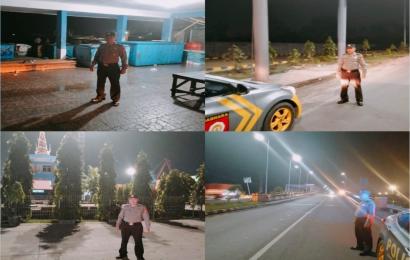 Sampaikan Imbauan Kamtibmas, Personel Polsek KSKP Patroli KRYD
