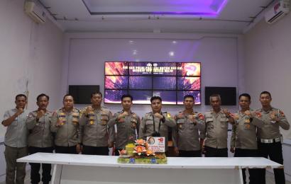 Polres Lebong Ikuti Zoom Meeting Hari Jadi Humas Polri Ke-72