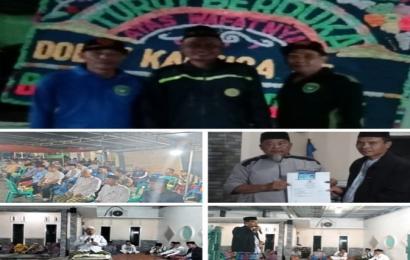Bentuk Empati Sebagai Pengayom Masyarakat, Bhabinkamtibmas Hadir Tabligh Musibah Warga Binaannya