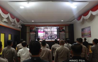 Polres BS Gelar Syukuran Dalam Rangka HUT Humas Polri ke-72 Tahun 2023 