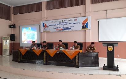 Kapolres BS Hadiri Launching, E -Awu Pemda Bengkulu Selatan