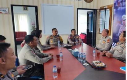 Polres Rejang Lebong Terima Kunjungan Tim Supervisi Korlantas Polri