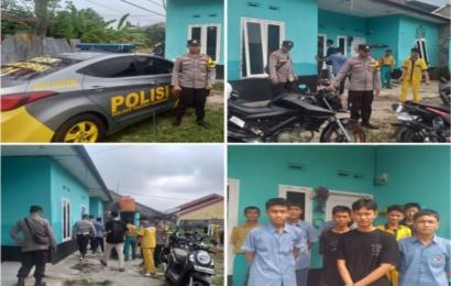 Bolos Sekolah dan Bawa Senjata Tajam, Polsek Gading Cempaka Amankan Belasan Pelajar Kota Bengkulu