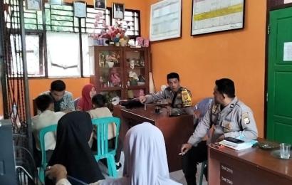 Bobol Sekolah, Polsek Lais Berikan Pembinaan Kepada Remaja Talang Rasau