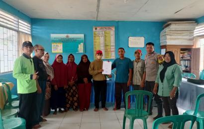 Bhabinkamtibmas Polsek Lebong Atas Mediasi Perselisihan Warga