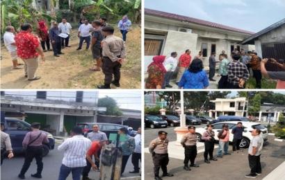 Polresta Bengkulu Laksanakan Pengamanan Kegiatan Sidang Pemeriksaan Setempat Perkara Perdata