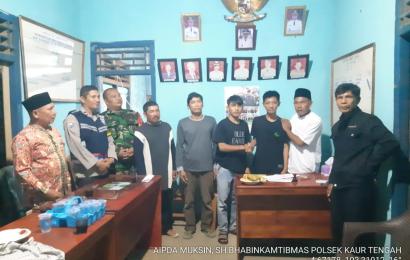 Sinergi Bersama Pihak Kelurahan, Bhabinkamtibmas Gelar Mediasi Terkait Perkelahian