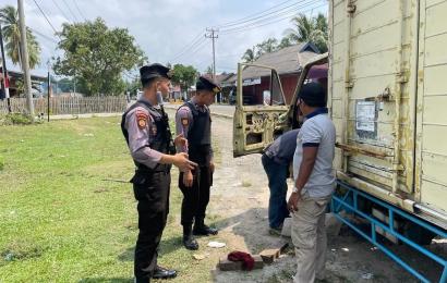 Cegah Aksi Kejahatan, Personel Polres Kaur Patroli Presisi di Sepuraa Wilkum Polres Kaur 