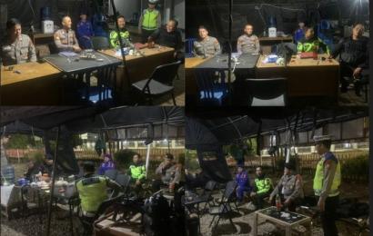 Koordinasi Pengamanan, Personel Sat Lantas Polrseta Bengkulu Sambangi Kantor Bawaslu dan KPU Provinsi 