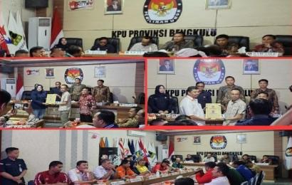 Polresta Bengkulu Lakukan Pengamanan dan Monitoring Penetapan DCT Anggota DPRD Provinsi Bengkulu Tahun 2024