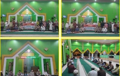 Polresta Bengkulu Gelar Subuh Keliling di Masjid Nurul Yaqin 
