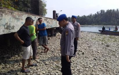 Sambangi Nelayan, Sat Polairud Polres BS Sampaikan Imbauan Kamtibmas
