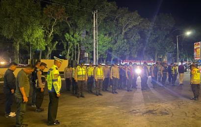 Regu II Personel Polresta Bengkulu Gelar Patroli KRYD 