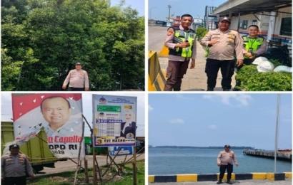 Tingkatkan Pengamanan, Polsek KSKP Pulau Baai Patroli KRYD