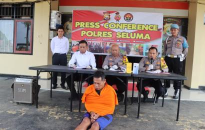 Ungkap Kasus Pencurian, Polres Seluma Amankan Satu Tersangka