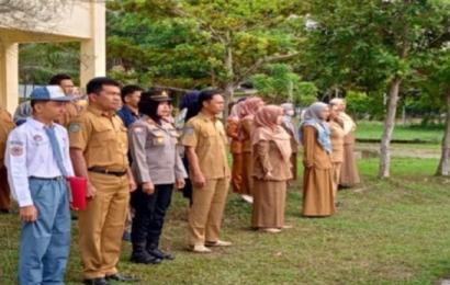 Police Go To School Kasat Binmas Jadi Irup di SMKN 7 Lempuing
