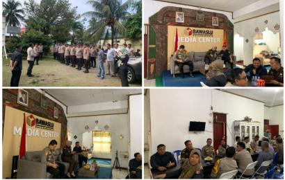 Kapolresta Begkulu Kunjungi KPU Kota Bengkulu, Diskusi Terkait Pengawasan Pemilu 
