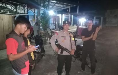 Ciptakan Kamtibmas yang Kondusif, Polsek Padang Guci Hulu Patroli Dialogis