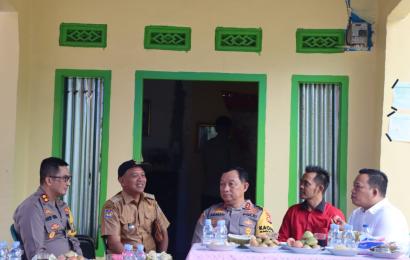 Jelang Pemilu 2024, Kapolda Bengkulu Cek Persiapana OMB Nala di Wilkum Polsek Semidang Alas 