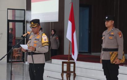 Kapolres BS Pimpin Sertijab, Kapolsek Kota Manna, Kapolsek Pino dan Kapolsek Manna 