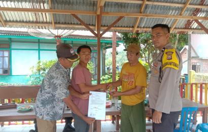 Problem Solving, Bhabinkamtibmas Polsek Lebong Selatan Mediasi Keributan Warga