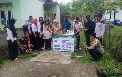 Bhabinkamtibmas Polsek Kota Manna Hadiri Rapat Persiapan Pembangunan dan Persiapan Titik Nol Pembangunan Rabat Beton dan Siring Pasang