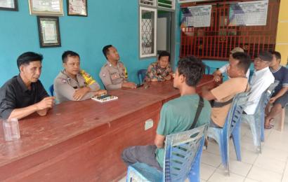 Bhabinkamtibmas Polsek Lebong Utara Mediasi Persoalan Penganiayaan 