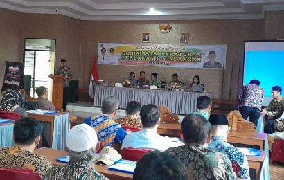 Kasat Resrim Jadi Narasumber Sosialiasi Peraturan Perundangan-undangan 