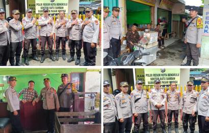Polsubsektor Pasar Minggu Dampingi Dir Binmas Polda Bengkulu Melaksanakan Ops Bina Kusuma