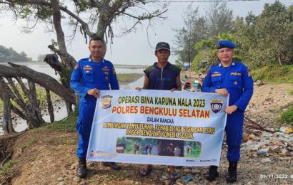 Polres Bengkulu Selatan Laksanakan OPS Bina Karuna Tahun 2023 di Wilayah Kecamatan Pasar Manna