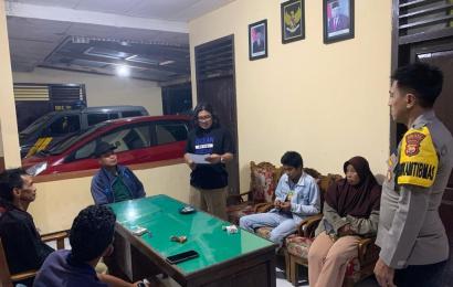 Babinkamtibmas Polsek Pino Polres BS, Melaksanakan Problem Solving Perkara Pencurian 9 Bungkus Rokok   