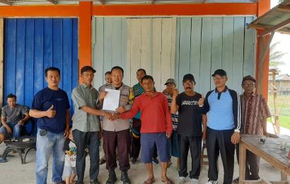 Polres BS Mediasi Warga yang Bersengketa Saluran Pengairan