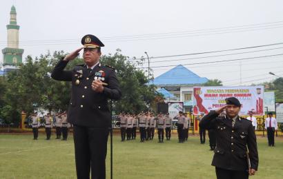 Polres Lebong Gelar Upacara Peringatan Hari Pahlawan