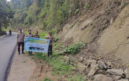 OPS Bina Karuna Tahun 2023, Sat Binmas Polres Bengkulu Selatan Sosialisasi Larangan Menebang Pohon Sembarangan