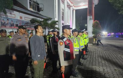Cipta Kondisi Polres BS Gelar Patroli, Wujudkan Kondusifitas Kamtibmas   