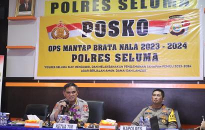 Polres Seluma Gelar Pelatihan Penggunaan Aplikasi DORS, EWS dan SOT Mabes Polri