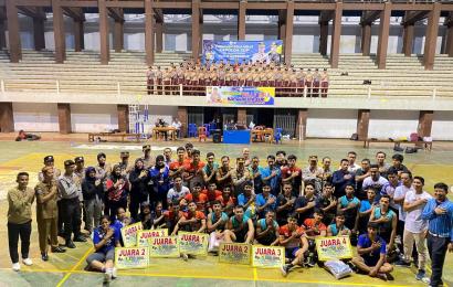 Turnamen Bola Voli Kapolresta Cup Antar Kecamatan Se Kota Bengkulu Sukses Digelar