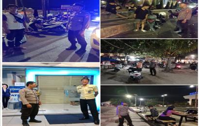 Tingkatkan Pengamanan, Polsek Ratu Samban Patroli Seputran Obvit 