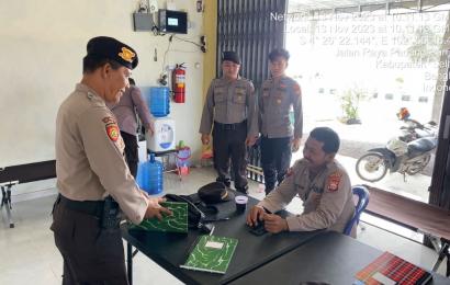 Pengamanan Jelang Pemilu di Gudang logistik KPU Kabupaten Bengkulu Selatan Diperketat  