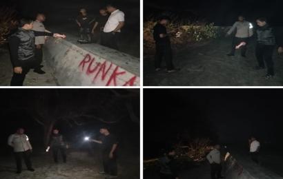 Anggota Piket Fungsi Polresta Bengkulu Laksanakan Kegiatan Cek TKP Curanmor